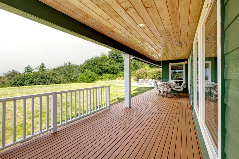 Covered Deck Construction